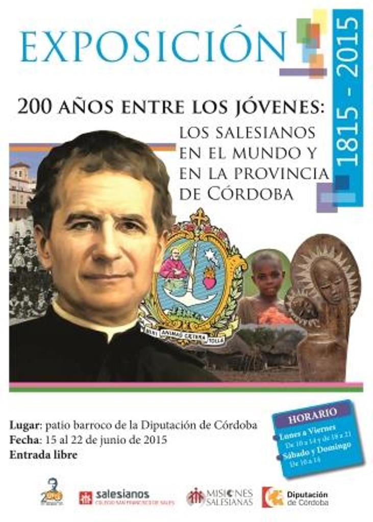 Exposición salesiana en Córdoba con ocasión del bicentenario del nacimiento de san Juan Bosco