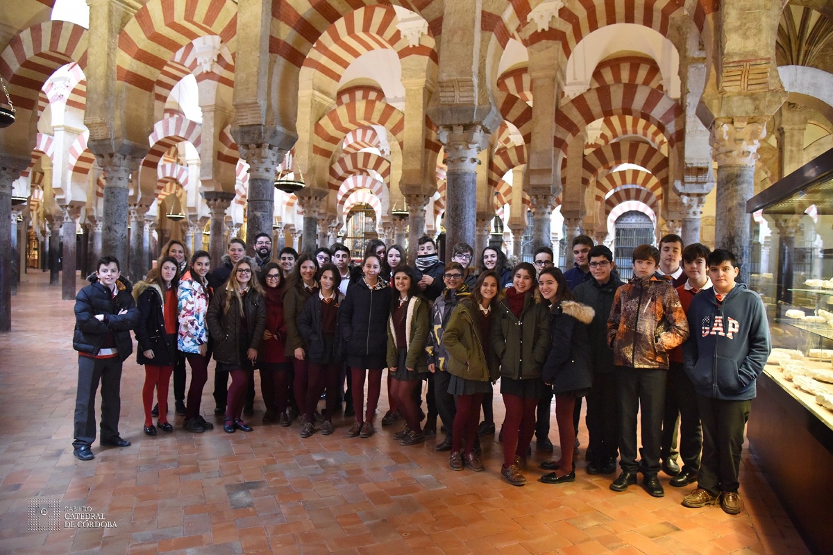Alumnos de la ESO visitan la Mezquita Catedral de Córdoba