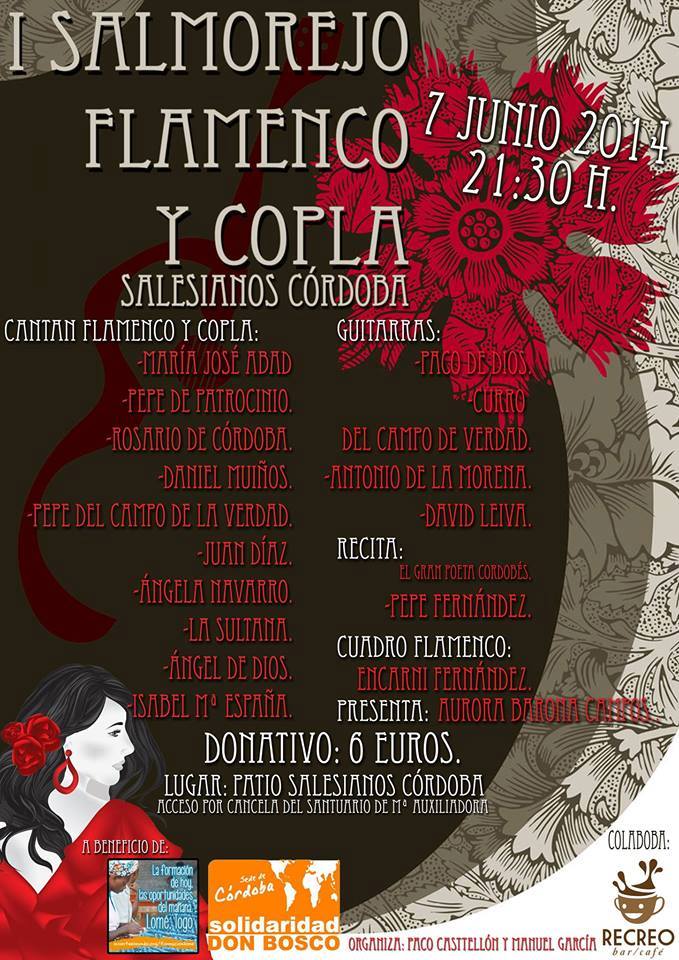 I Salmorejo de Flamenco y Copla. Salesianos Córdoba