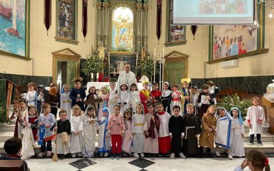 Celebración escolar del día de Todos los Santos